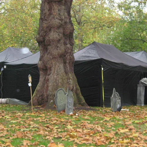 black-halloween-marquee-hire-in-the-park