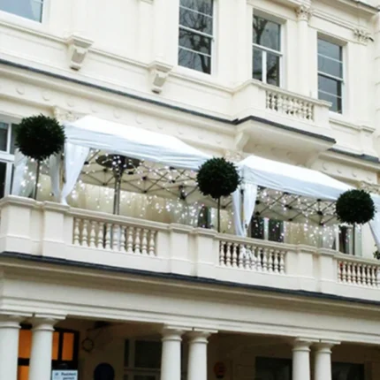 modular-marquee-hire-on-balcony